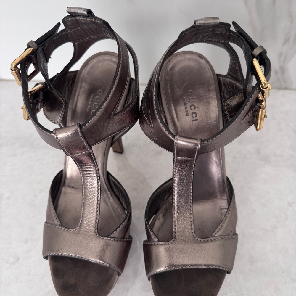 Gucci Metallic Women's Sandals